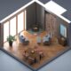 renders 3d فروشگاه اینترنتی کاکا لپ تاپ